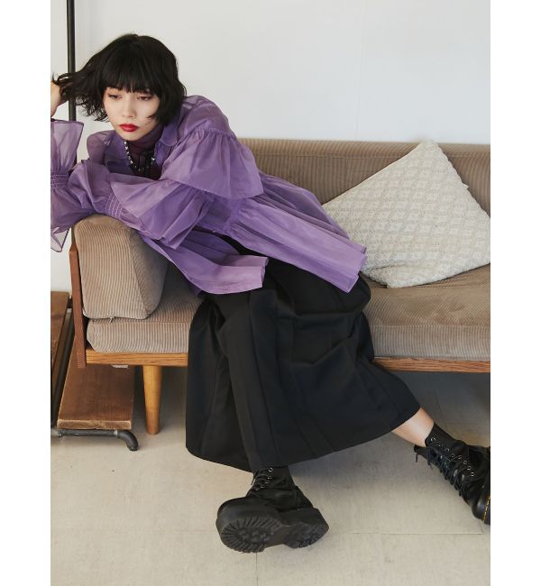 jouetie「シアーティアードフリルシャツ」|シャツ・ブラウス|