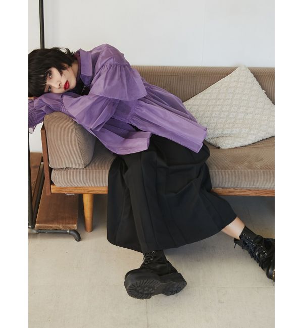 jouetie「シアーティアードフリルシャツ」|シャツ・ブラウス|