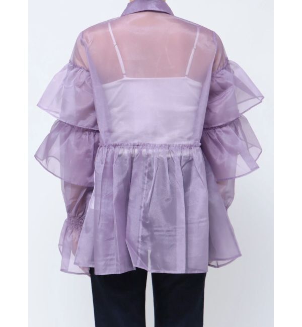 jouetie「シアーティアードフリルシャツ」|シャツ・ブラウス|