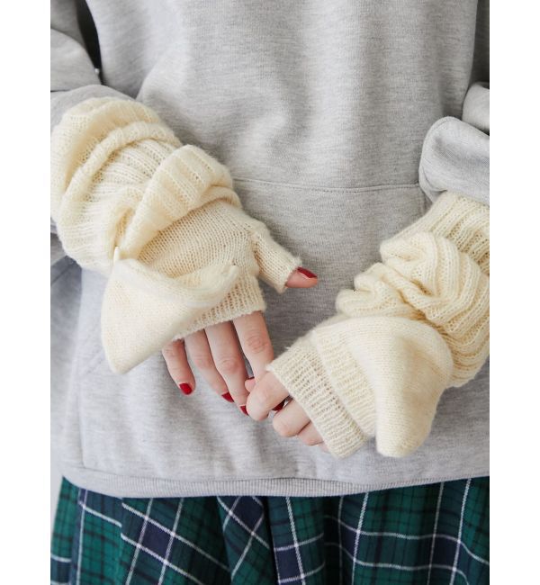 jouetie「ニットロンググローブ」|手袋|