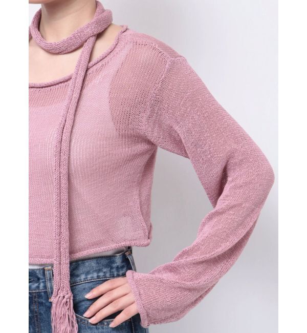 jouetie「ストールシアーニット」|ニット・セーター|