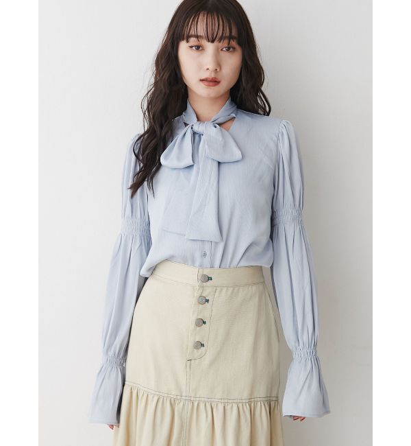 jouetie「リボンタイブラウス」|シャツ・ブラウス|