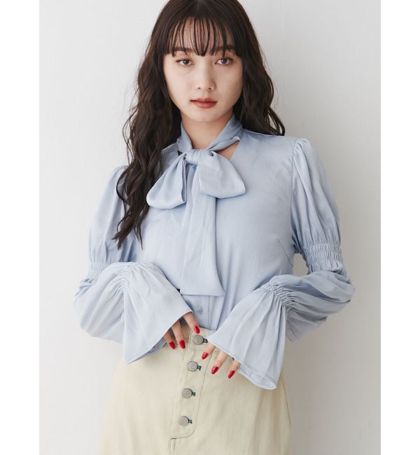 jouetie「リボンタイブラウス」|シャツ・ブラウス|