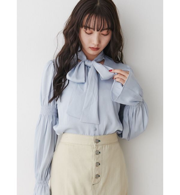 jouetie「リボンタイブラウス」|シャツ・ブラウス|