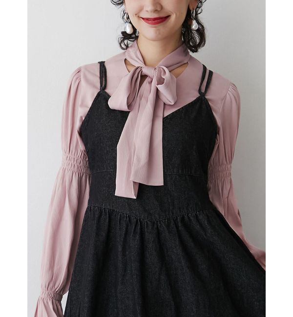 jouetie「リボンタイブラウス」|シャツ・ブラウス|