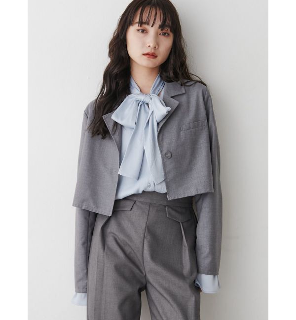 jouetie「リボンタイブラウス」|シャツ・ブラウス|