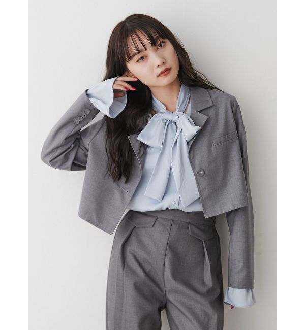 jouetie「リボンタイブラウス」|シャツ・ブラウス|
