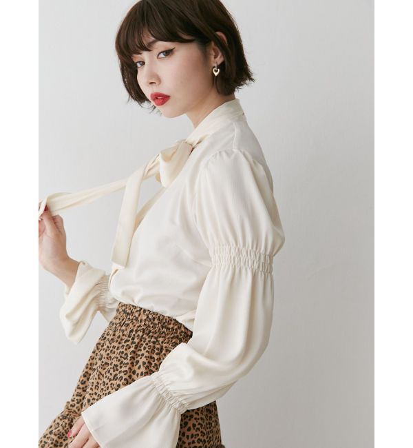 jouetie「リボンタイブラウス」|シャツ・ブラウス|