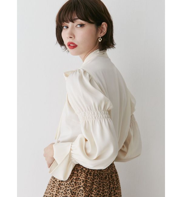 jouetie「リボンタイブラウス」|シャツ・ブラウス|