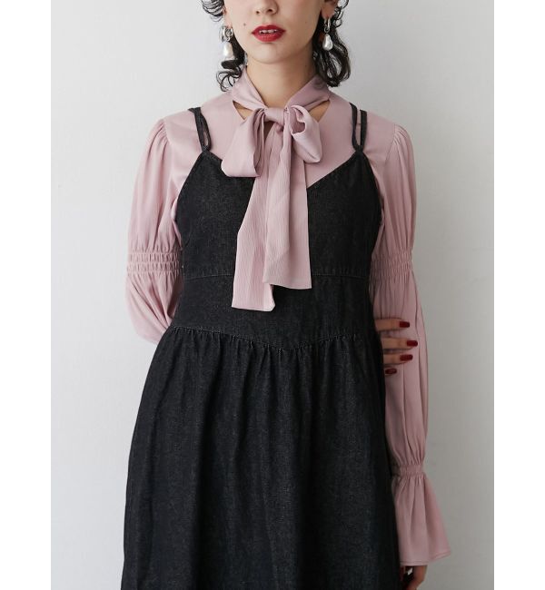 jouetie「リボンタイブラウス」|シャツ・ブラウス|