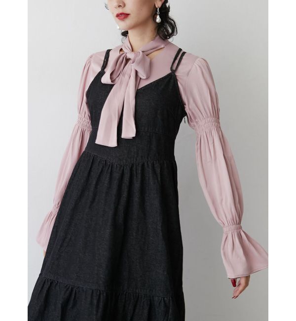 jouetie「リボンタイブラウス」|シャツ・ブラウス|