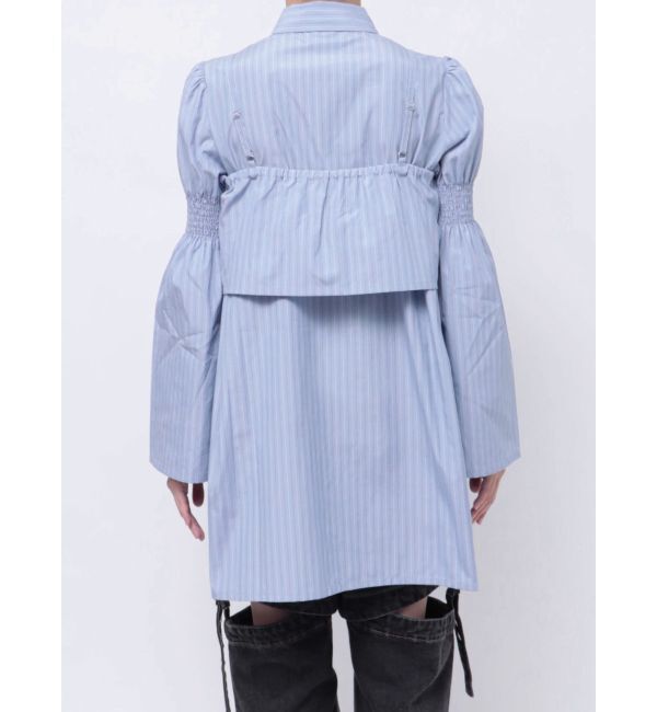 jouetie「リボンビスチェレイヤードチュニックシャツ」|シャツ・ブラウス|