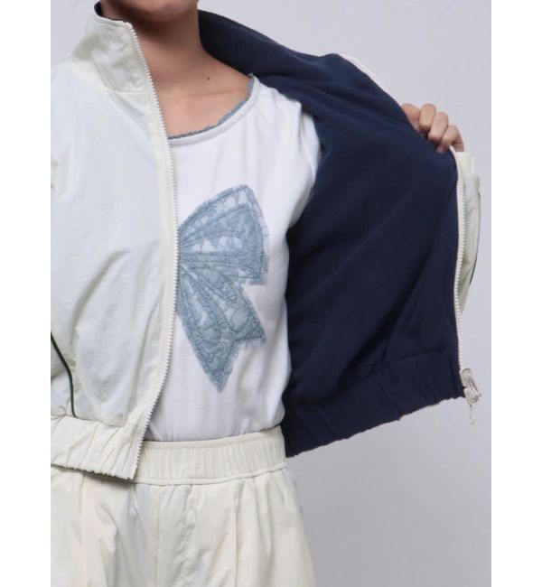 jouetie「ナイロンフリースリバーシブルブルゾン【セットアップ対応】」|ブルゾン・スタジャン|