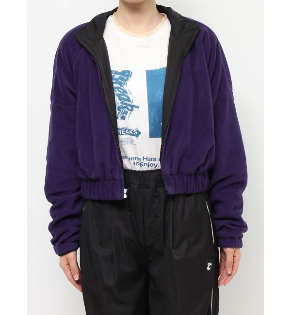 jouetie「ナイロンフリースリバーシブルブルゾン【セットアップ対応】」|ブルゾン・スタジャン|
