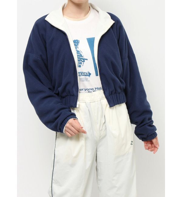 jouetie「ナイロンフリースリバーシブルブルゾン【セットアップ対応】」|ブルゾン・スタジャン|