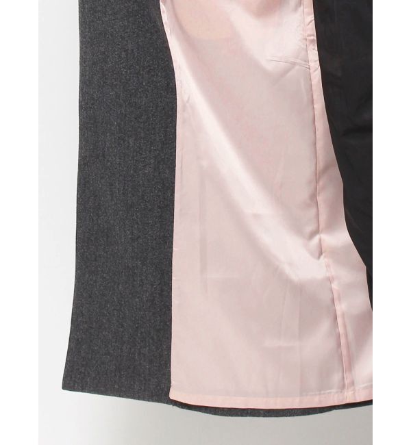 jouetie「ダブルブレストロングコート」|チェスターコート|