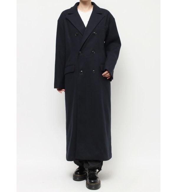 jouetie「ダブルブレストロングコート」|チェスターコート|