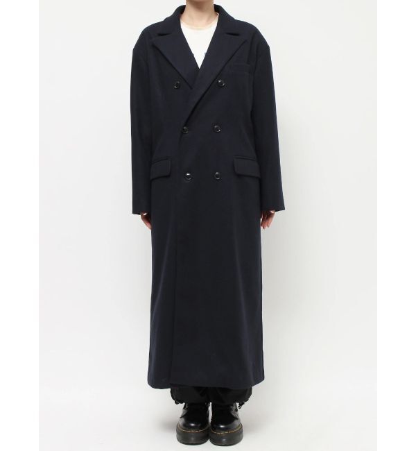 jouetie「ダブルブレストロングコート」|チェスターコート|