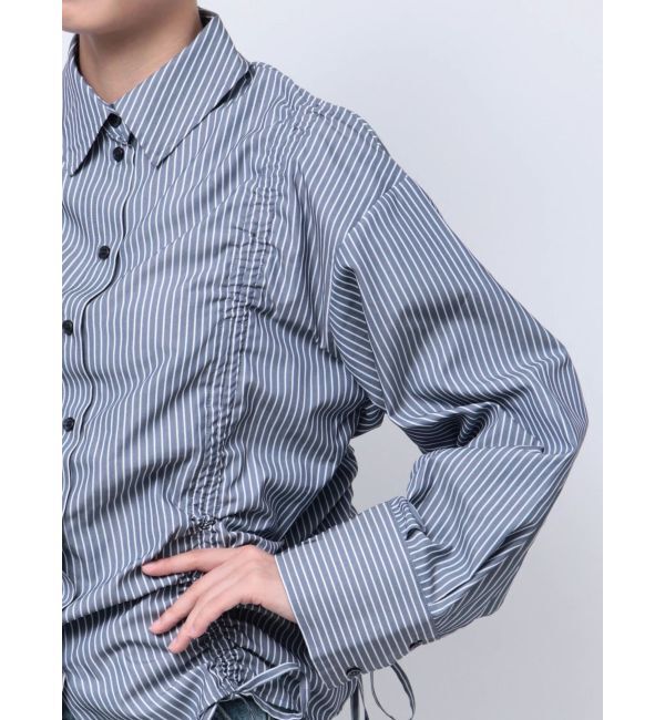 jouetie「リボンギャザーシャツ」|シャツ・ブラウス|