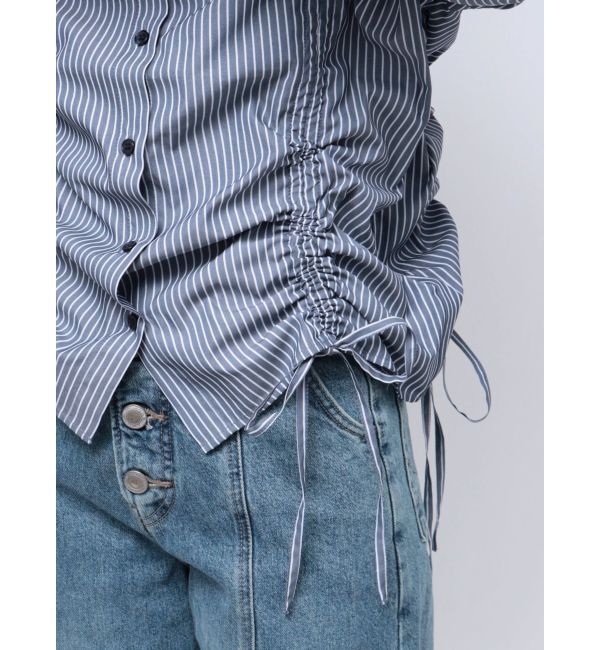 jouetie「リボンギャザーシャツ」|シャツ・ブラウス|