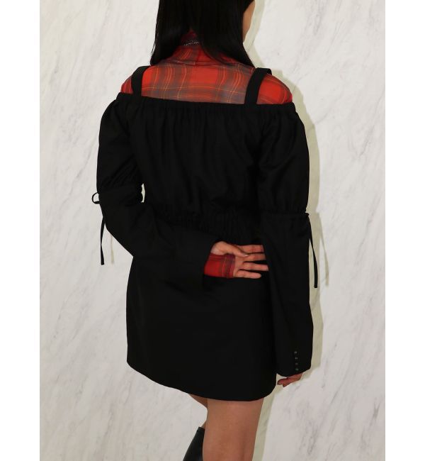 jouetie「オフショルミニジャンスカ」|ワンピース|