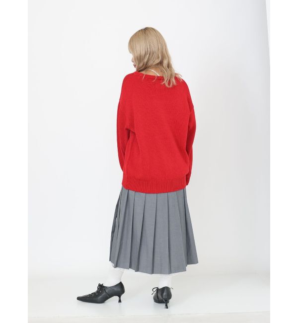 jouetie「ベルトヘムレースプリーツスカート【セットアップ対応】」|スカート|