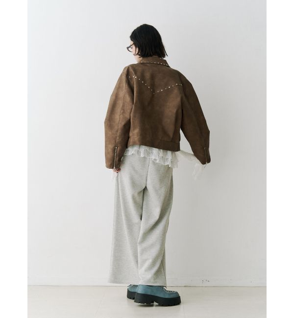 jouetie「レースドッキングスウェットパンツ【セットアップ対応】」|その他|