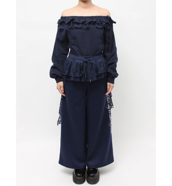 jouetie「レースドッキングスウェットパンツ【セットアップ対応】」|その他|