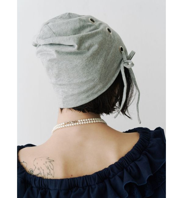 jouetie「ハトメリボンビーニー」|ニット帽|