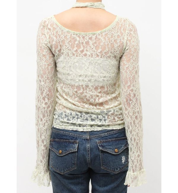 jouetie「カットアウトレーストップス」|Tシャツ・カットソー|