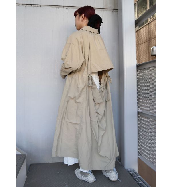 merry jenny「ギャザーウインドウトレンチコート」|トレンチコート|