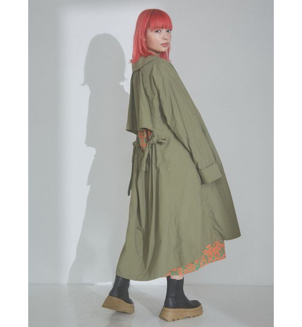 merry jenny「ギャザーウインドウトレンチコート」|トレンチコート|