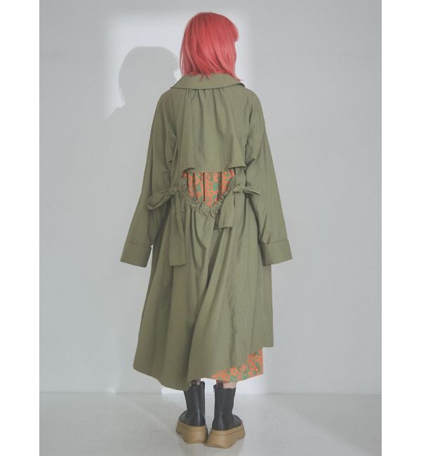 merry jenny「ギャザーウインドウトレンチコート」|トレンチコート|