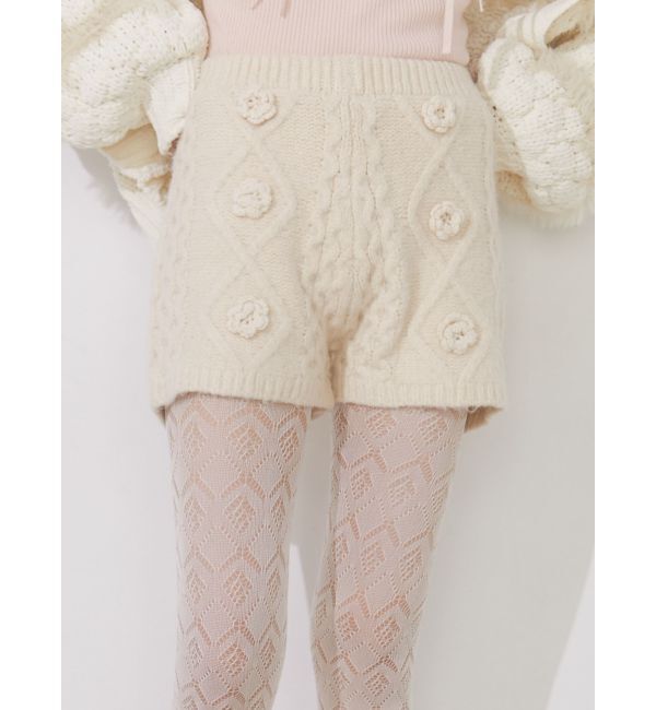 merry jenny「flowerニットショートパンツ」|その他|