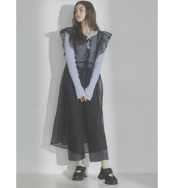 merry jenny「petit ribbonデニムパンツ」|デニム|