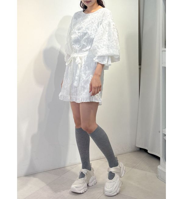 merry jenny「fluffy flower ミニオールインワン」|オールインワン|