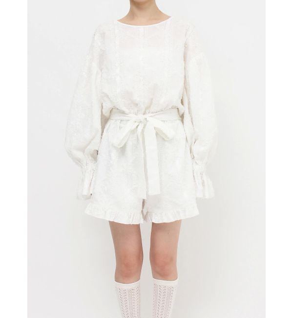 merry jenny「fluffy flower ミニオールインワン」|オールインワン|