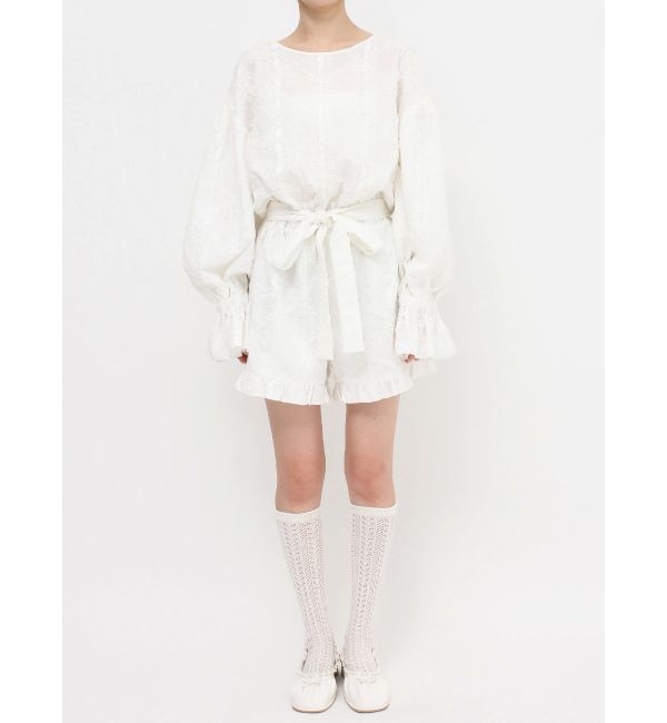 merry jenny「fluffy flower ミニオールインワン」|オールインワン|