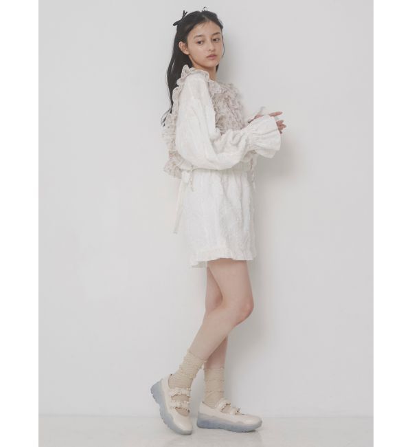 merry jenny「fluffy flower ミニオールインワン」|オールインワン|