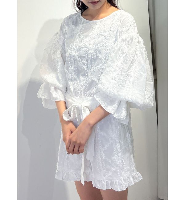 merry jenny「fluffy flower ミニオールインワン」|オールインワン|