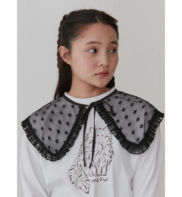 merry jenny「bigレーシーフリル付け襟」|その他|