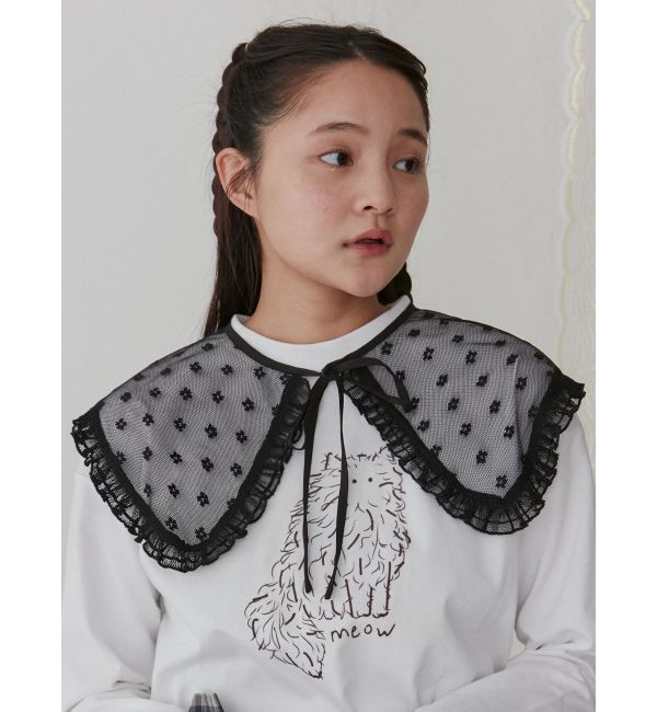 merry jenny「bigレーシーフリル付け襟」|その他|