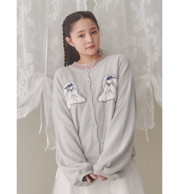 merry jenny「シーズー&times;シーズーカーディガン」|カーディガン|