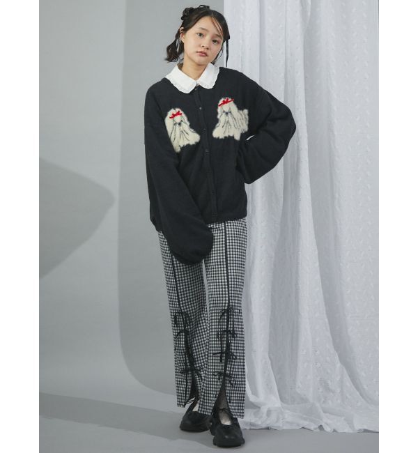 merry jenny「シーズー&times;シーズーカーディガン」|カーディガン|