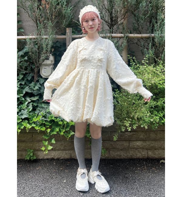 merry jenny「ribbonビーニー」|ニット帽|