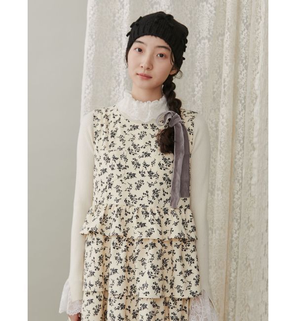 merry jenny「ribbonビーニー」|ニット帽|