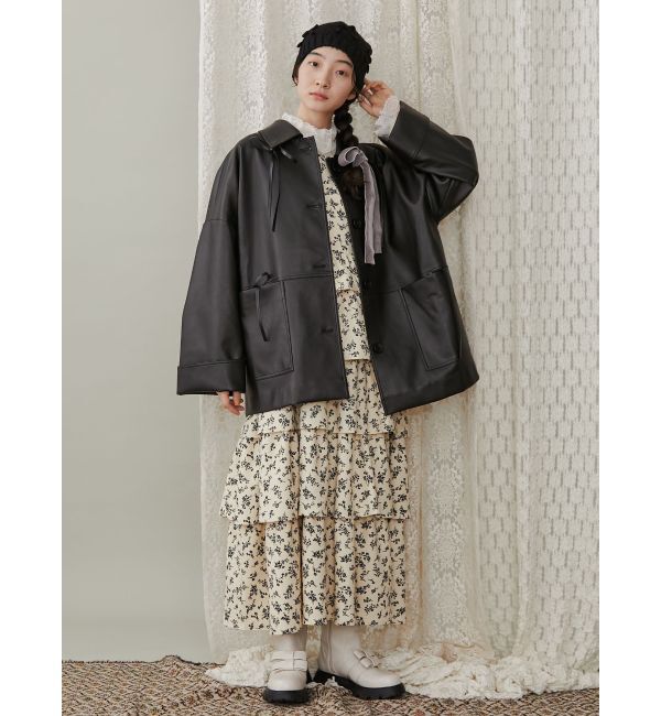 merry jenny「ribbonビーニー」|ニット帽|