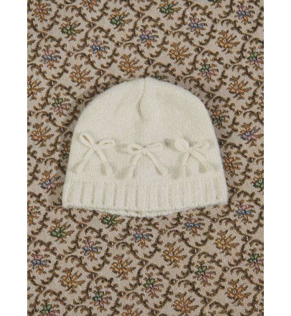 merry jenny「ribbonビーニー」|ニット帽|