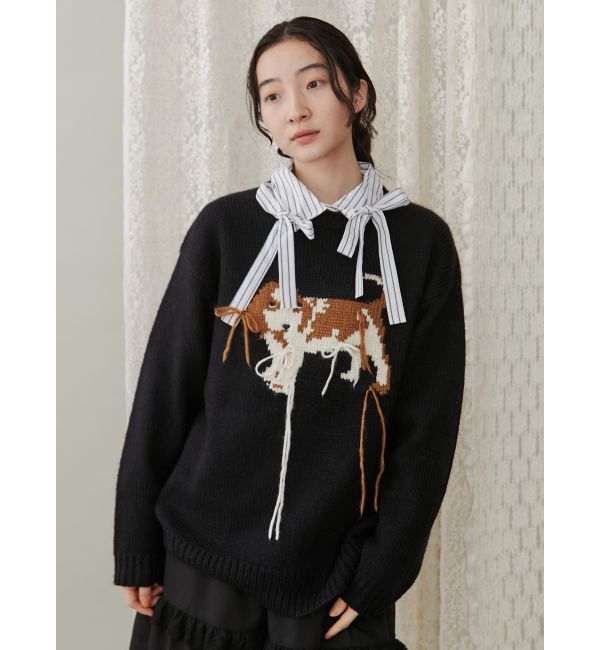 merry jenny「リボンリボンシャツ」|シャツ・ブラウス|