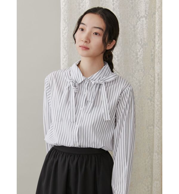 merry jenny「リボンリボンシャツ」|シャツ・ブラウス|